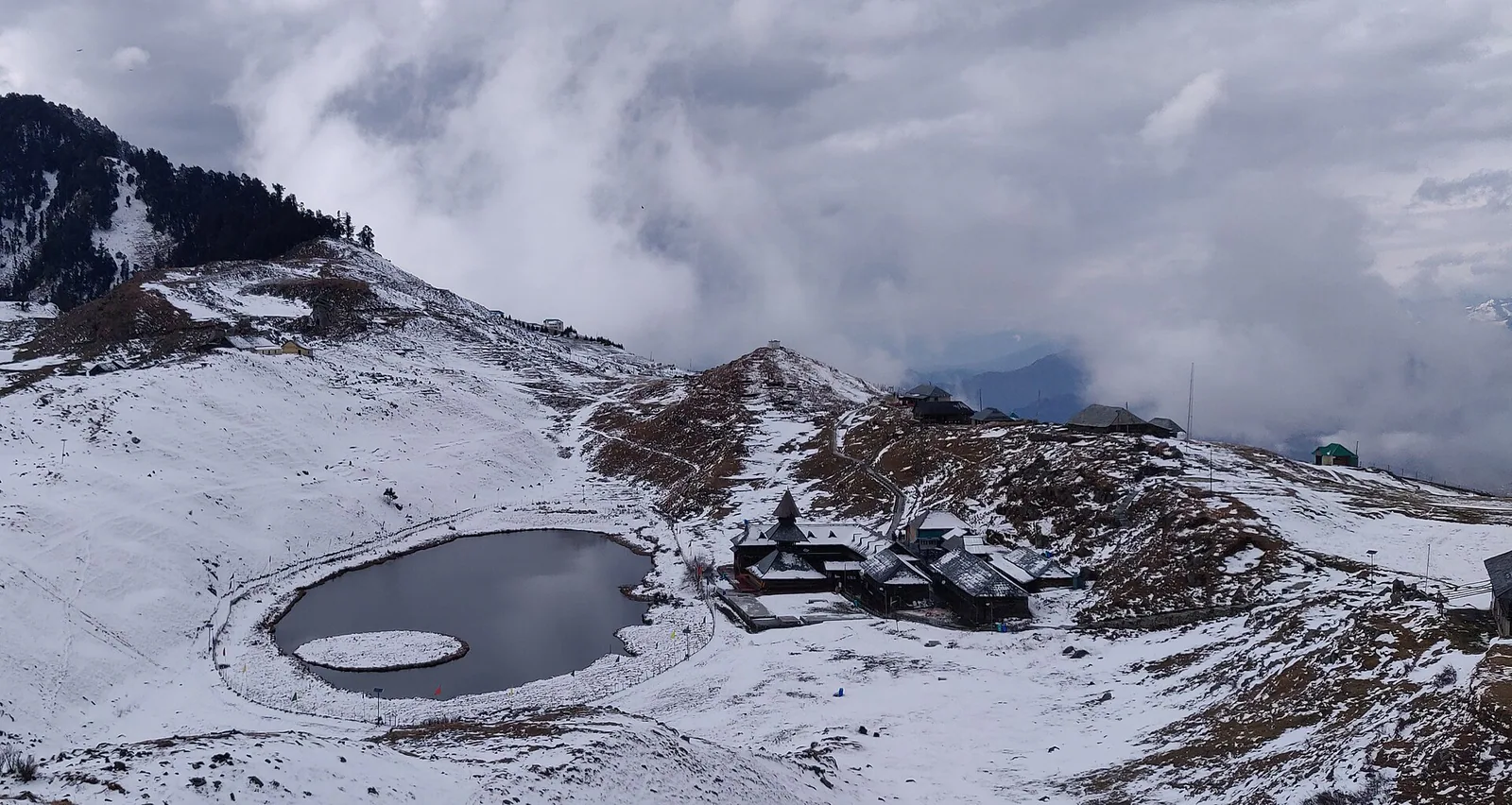 Prashar Lake Snow Trek in 2 Days — A Floating Island and a Pagoda Temple photo 2